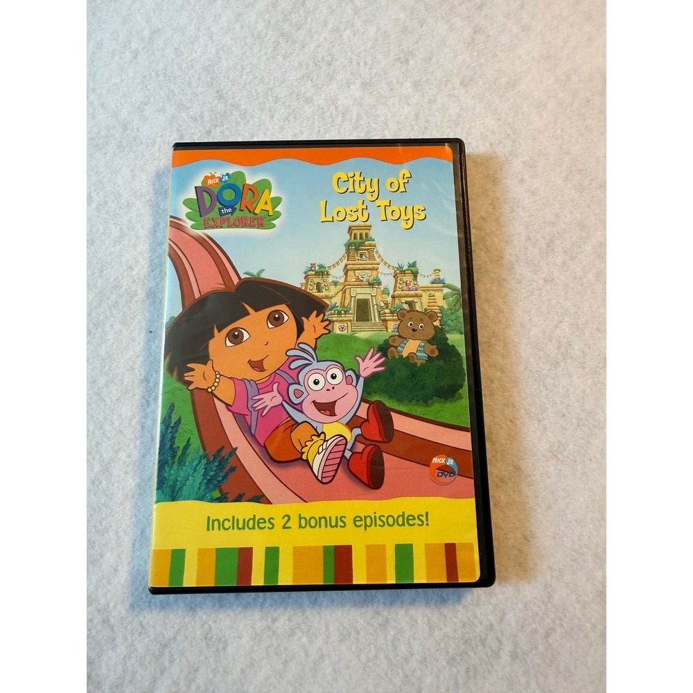 Dora the Explorer City of Lost Toys DVD Nick Jr Kids Educational Bonus Episodes